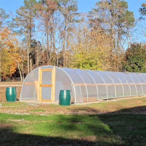 30' round hoop house kit